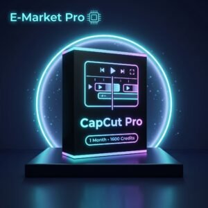 CapCut Pro 1 Month – 1600 Credits